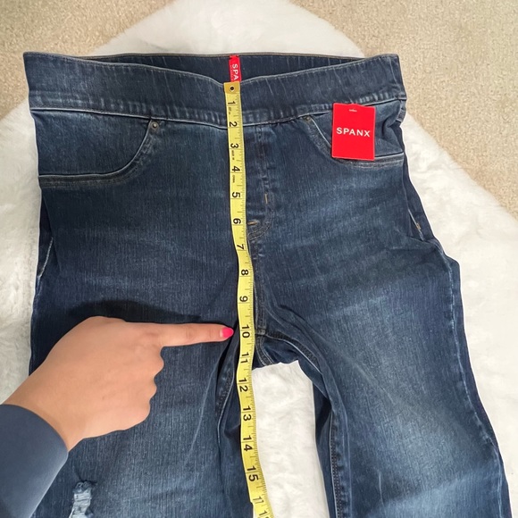 Spanx Distressed Ankle Skinny Jean - New With Tags! - Picture 13 of 14